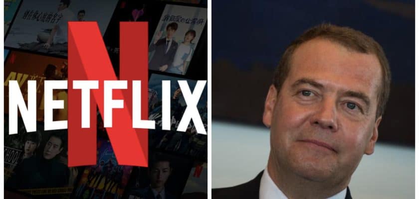 Medvedev le cere rusilor sa pirateze filme pentru a falimenta Netflix