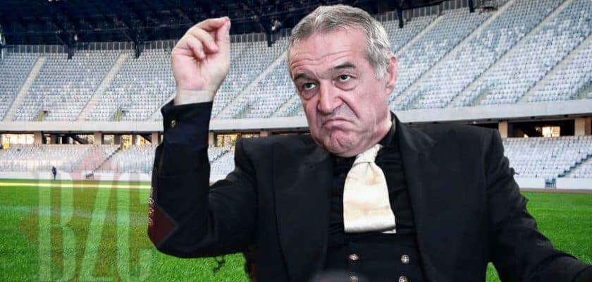 O firma apropiata lui Gigi Becali lucreaza la gazonul de pe Cluj Arena