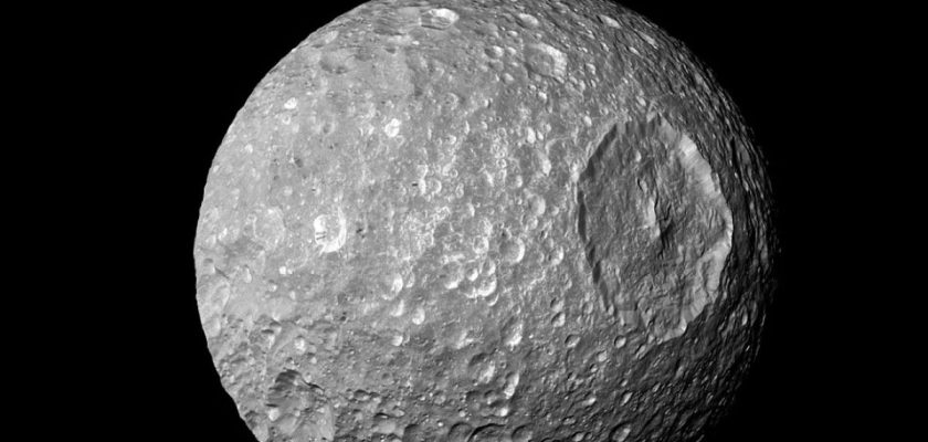 Mimas, una dintre lunile planetei Saturn, găzduieşte un ocean propice vieţii STUDIU