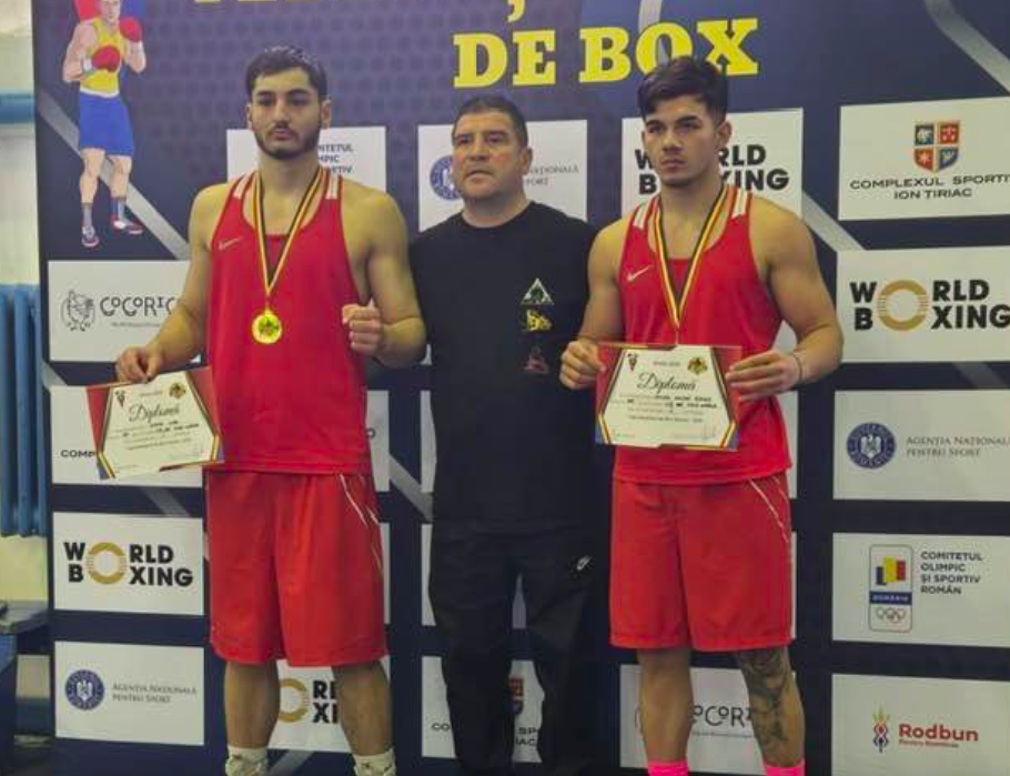 Vlad Pustai si Elisei Otvos, cei doi campioni ai Clujului