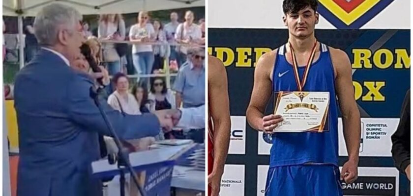Recunoastere scolara pentru sportivul Vlad Pustai