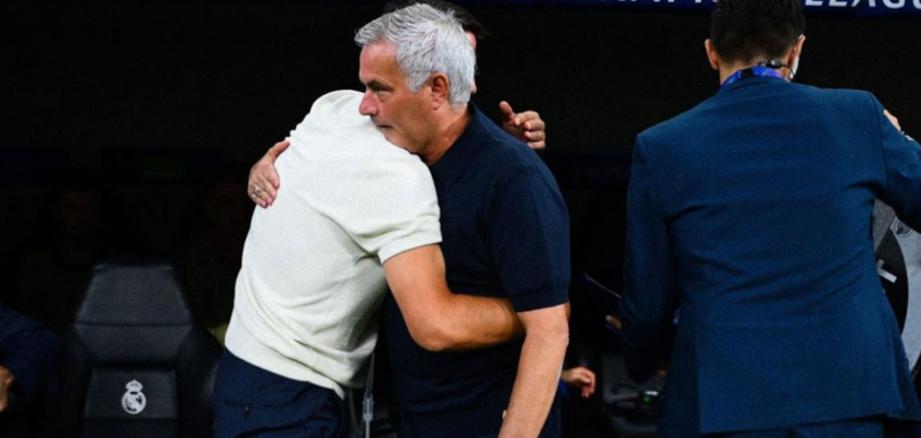 Chivu, cadru de colecție alături de Jose Mourinho: cei doi și-au spus cuvinte mari după un meci dulce-amar